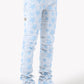 Guapi  Aqua Blue Stars Denim Jeans
