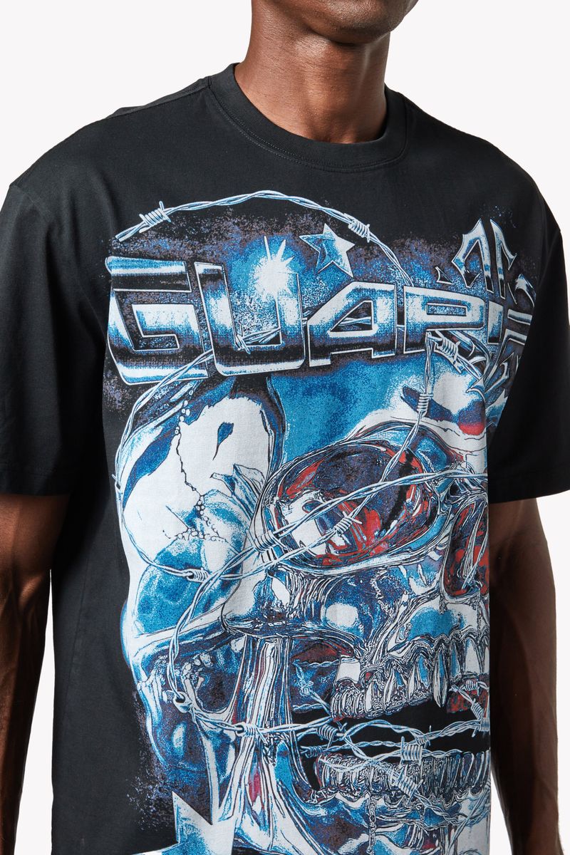 Guapi Chrome Skull Tee