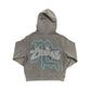 Mixed Emotion Grey “Rhinestone“ Hoodie