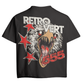 RetroVert RED FALCON SKULL T-SHIRT