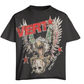 RetroVert RED FALCON SKULL T-SHIRT