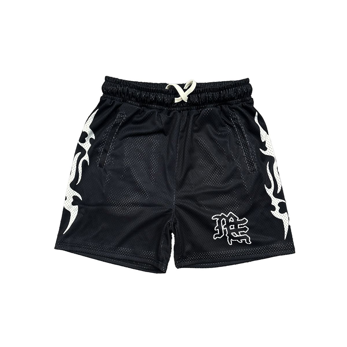 Mixed Emotion Black Lightning' Shorts