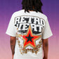 RetroVert WHITE STAR T-SHIRT