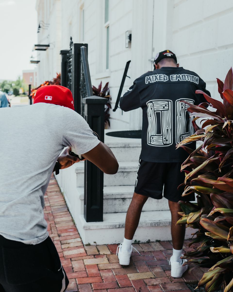 Mixed Emotion Black Lightning' Shorts