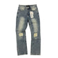 Mixed Emotion 'ME' Rhinestone Jeans