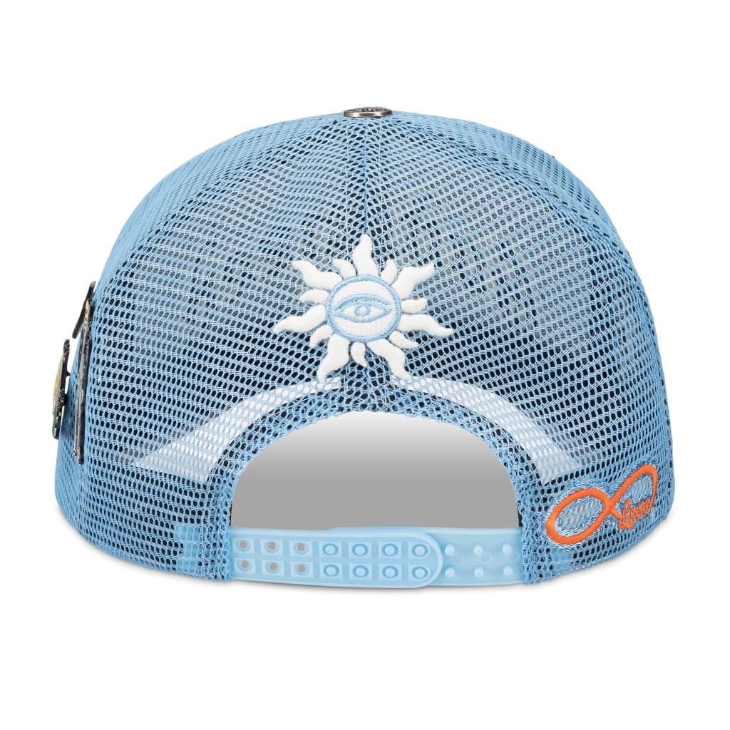 God Speed FOREVER TRUCKER HAT (SKY BLUE)