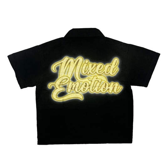 Mixed Emotion “Blinded” Zip up shirt