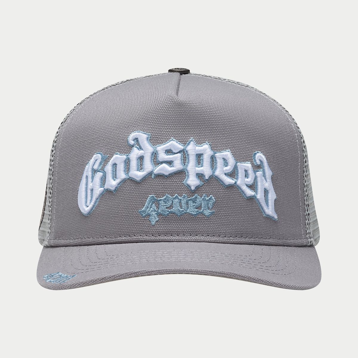 God Speed FOREVER TRUCKER HAT (Cool Grey)