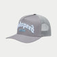 God Speed FOREVER TRUCKER HAT (Cool Grey)