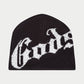 God Speed OG Logo Studded Beanie Hat  (BOOM) 2 White Black