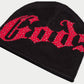 God Speed OG Logo Studded Beanie Hat (BOOM) 2 Red