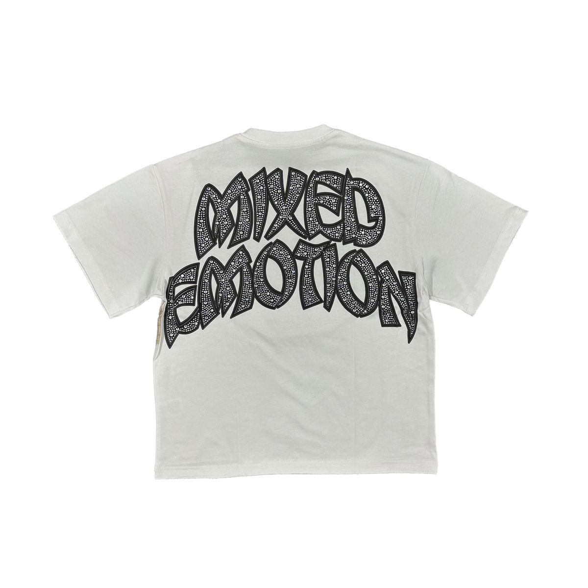 Mixed Emotion White “Arch Angel” Tee