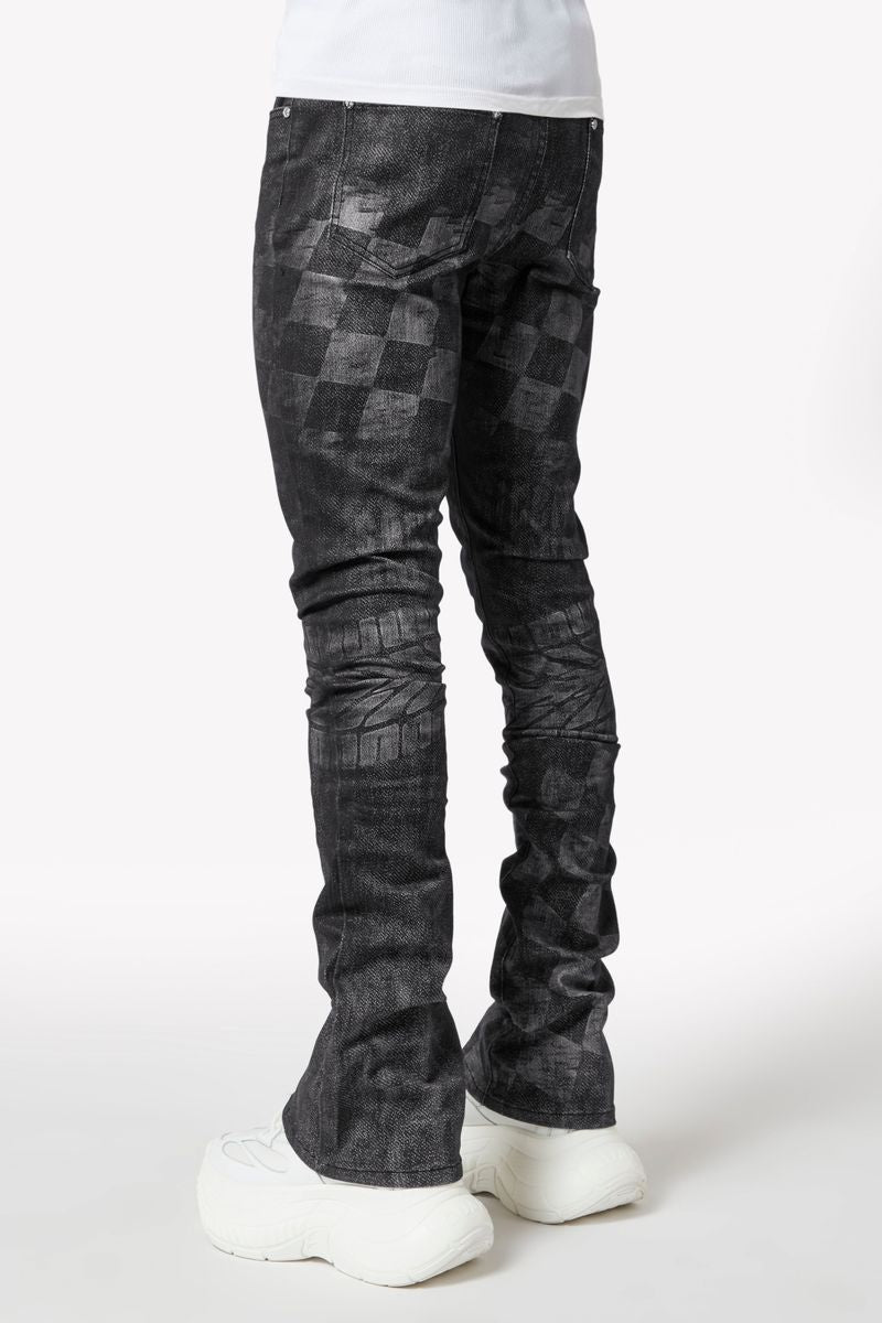 Guapi Obsidian Black Racer Denim V1 Jeans