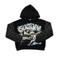 Mixed Emotion Fallen Angels Rhinestone Hoodie