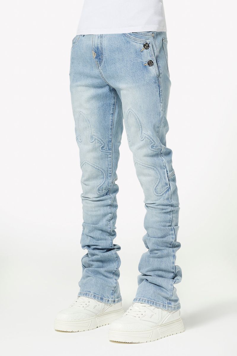 Guapi  Aqua Blue Sanctum Denim Jeans
