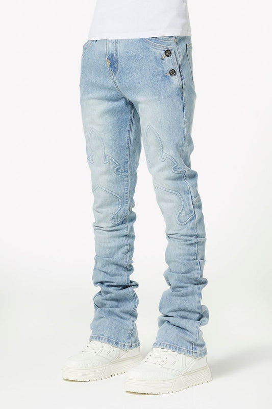 Guapi  Aqua Blue Sanctum Denim Jeans