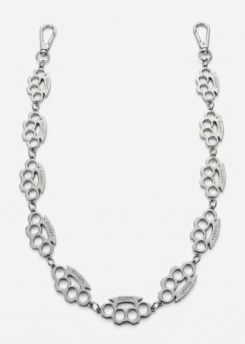 Gaupi Brass Knuckle Jeans Chain