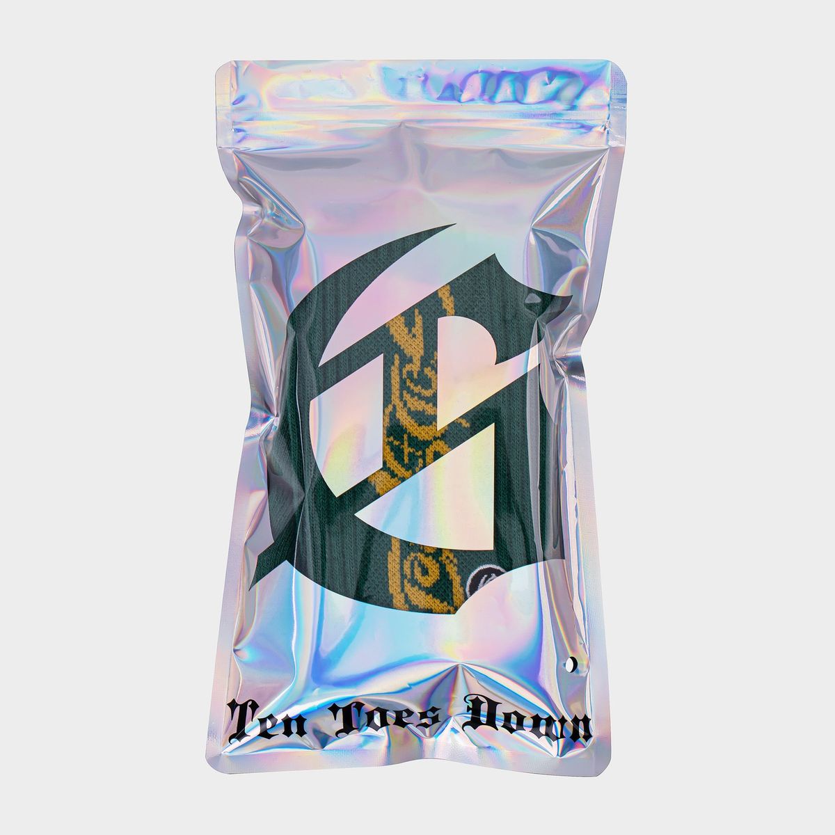 God Speed New Age Logo Socks (Green/Yellow)