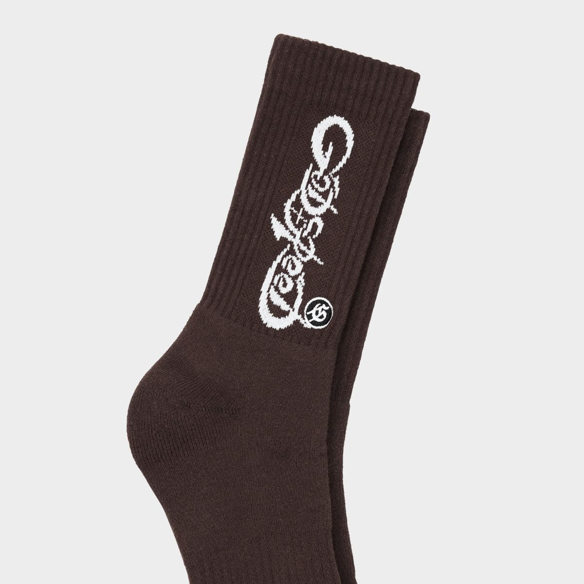 God Speed New Age Logo Socks (Mocha)