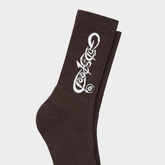 God Speed New Age Logo Socks (Mocha)
