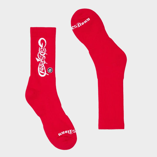 God Speed New Age Logo Socks (Red)
