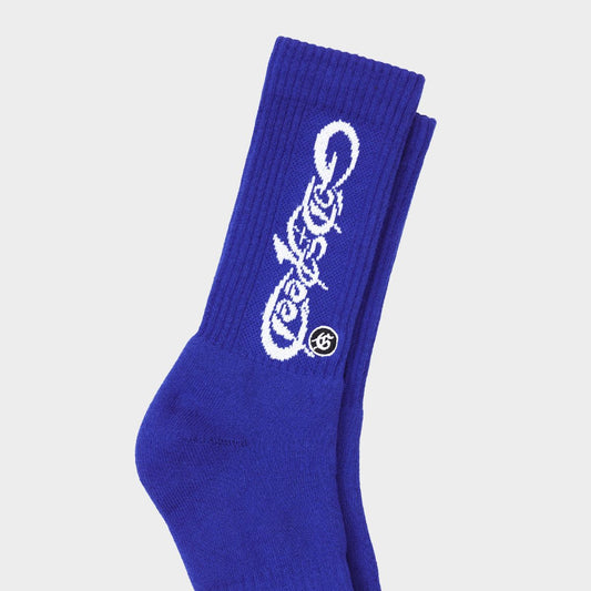 God Speed New Age Logo Socks (Blue)