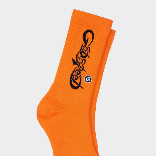 God Speed New Age Logo Socks (Orange)