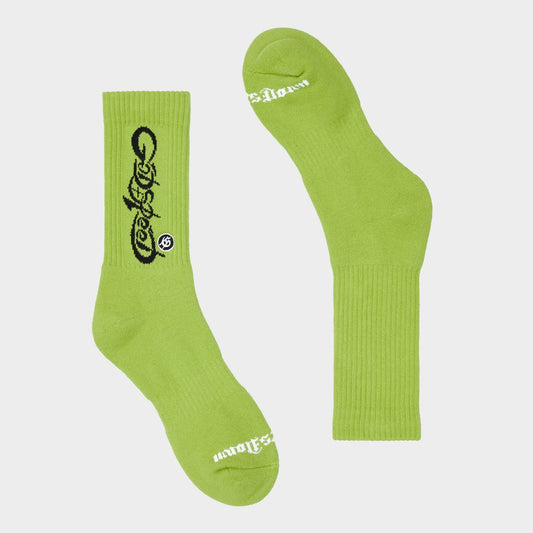 God Speed New Age Logo Socks (Green)