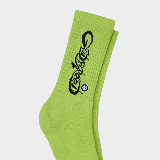 God Speed New Age Logo Socks (Green)