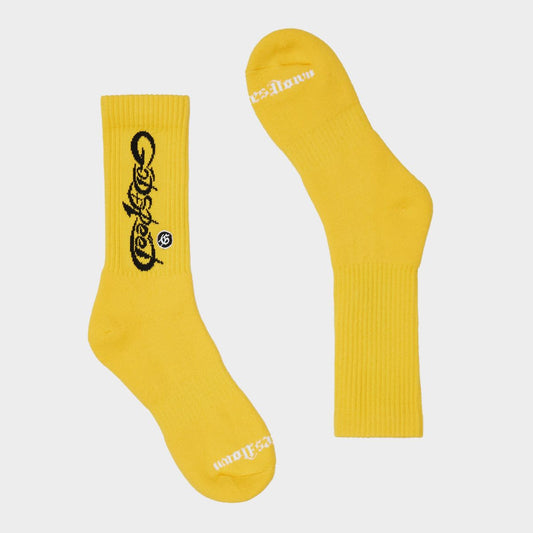God Speed New Age Logo Socks (Yellow)