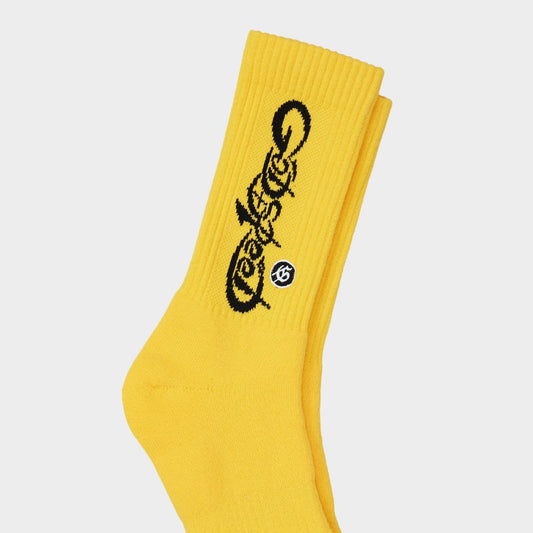 God Speed New Age Logo Socks (Yellow)