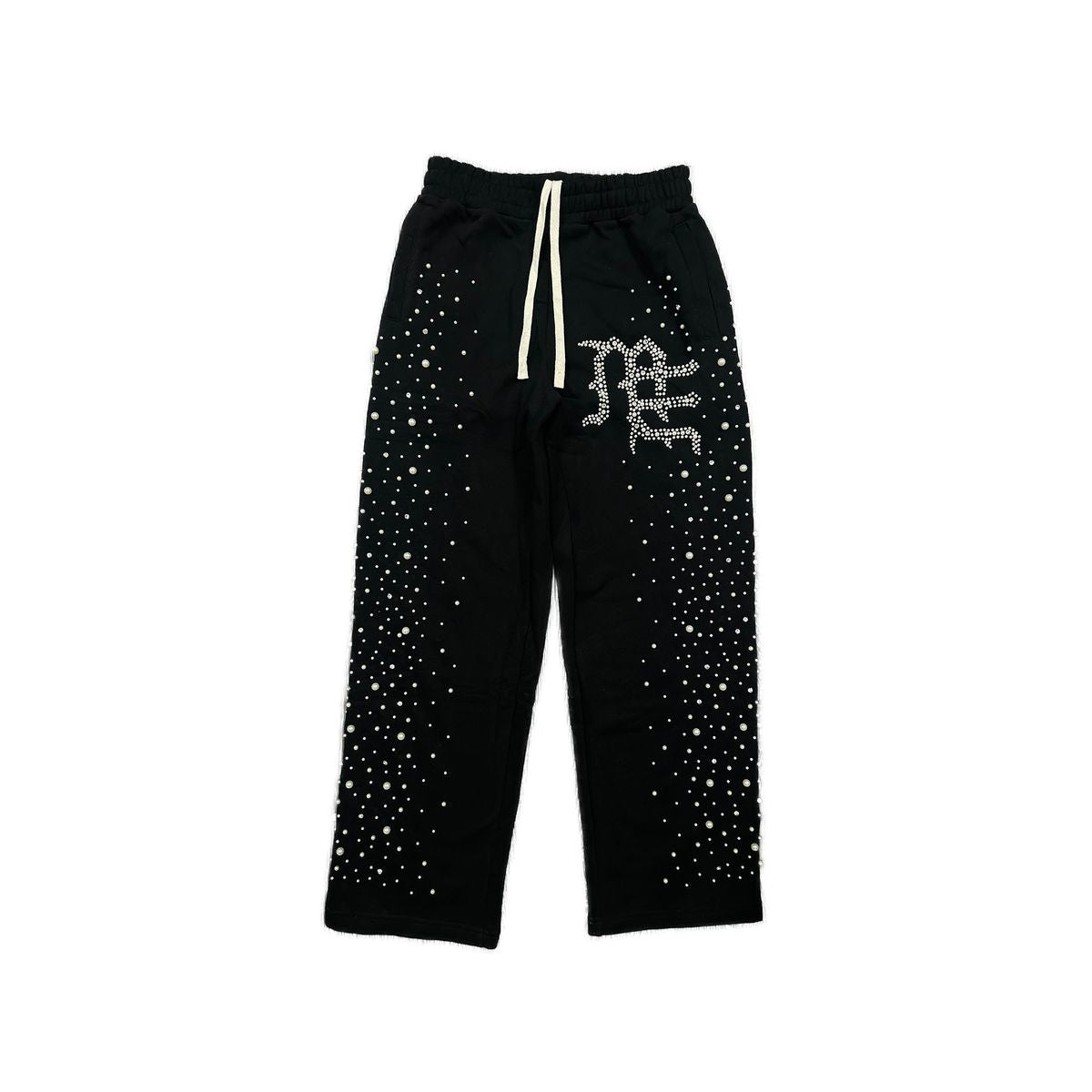 Mixed Emotion Black ‘Pearl’ sweatpants