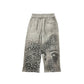 Mixed Emotion Grey 'Striped' Sweatpants