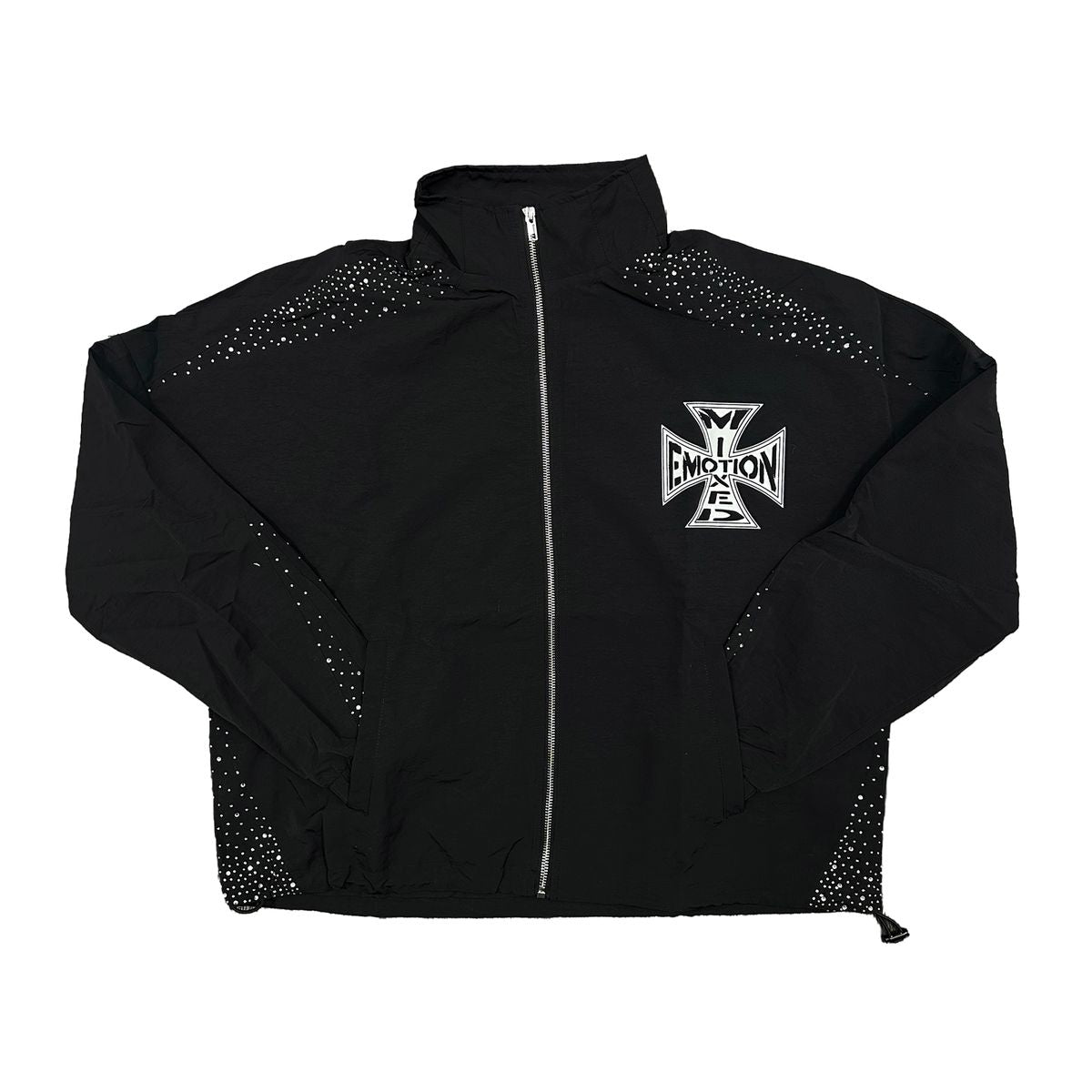 Mixed Emotion Black ‘Classic’ nylon jacket