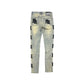 Mixed Emotion ‘Desert’ Monogram Denim Jeans