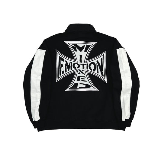 Mixed Emotion "Black" Quarter Hoodie