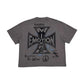 Mixed Emotion  Grey “Friends” tee