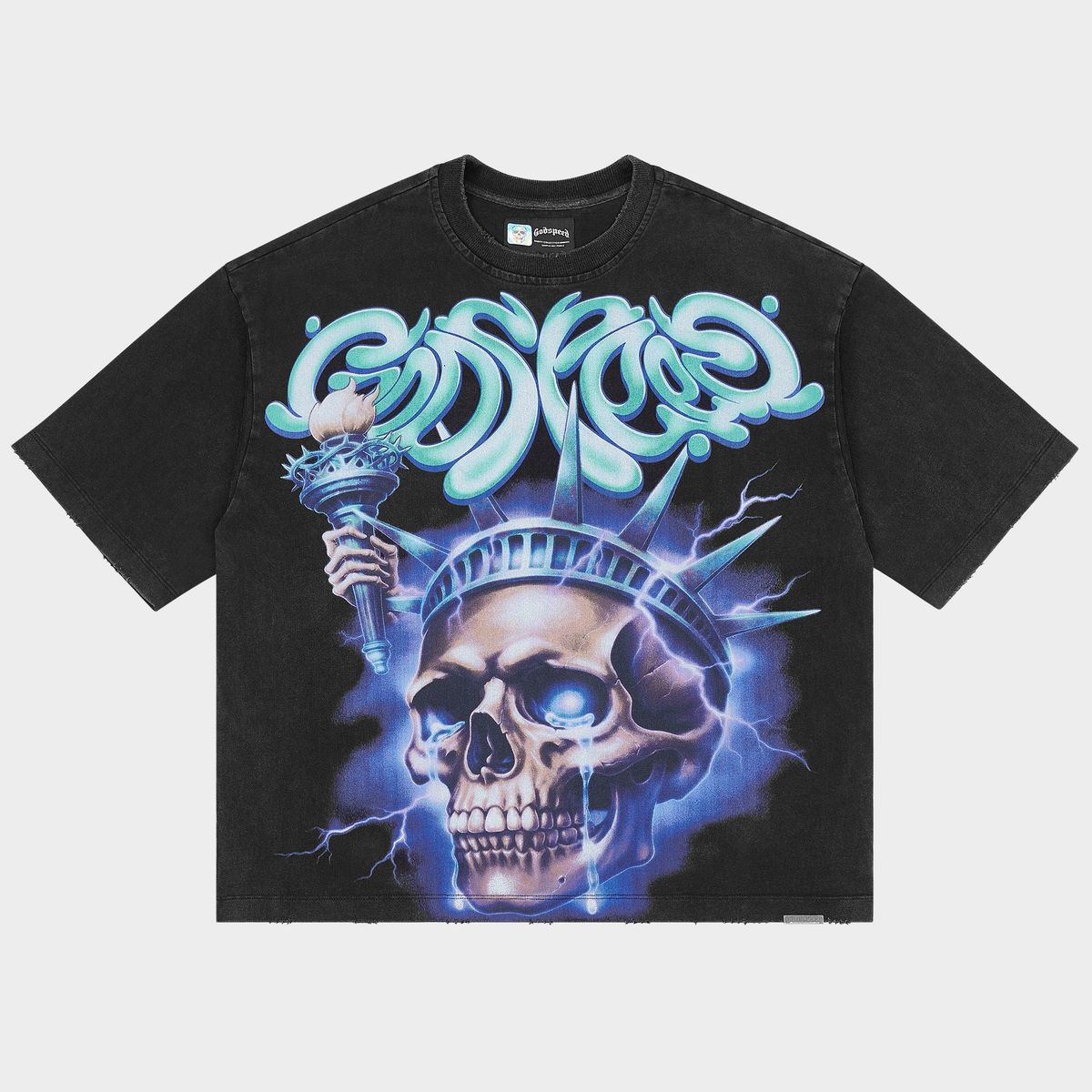 God Speed Liberty Tears Tee (Black) BB
