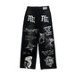 Mixed Emotion Black “Canvas” Denim jeans