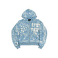 Mixed Emotion  Blue 'Graffiti' Hoodie