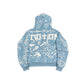 Mixed Emotion  Blue 'Graffiti' Hoodie