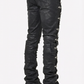 Guapi Obsidian Black Aviation Clasp Denim Jeans