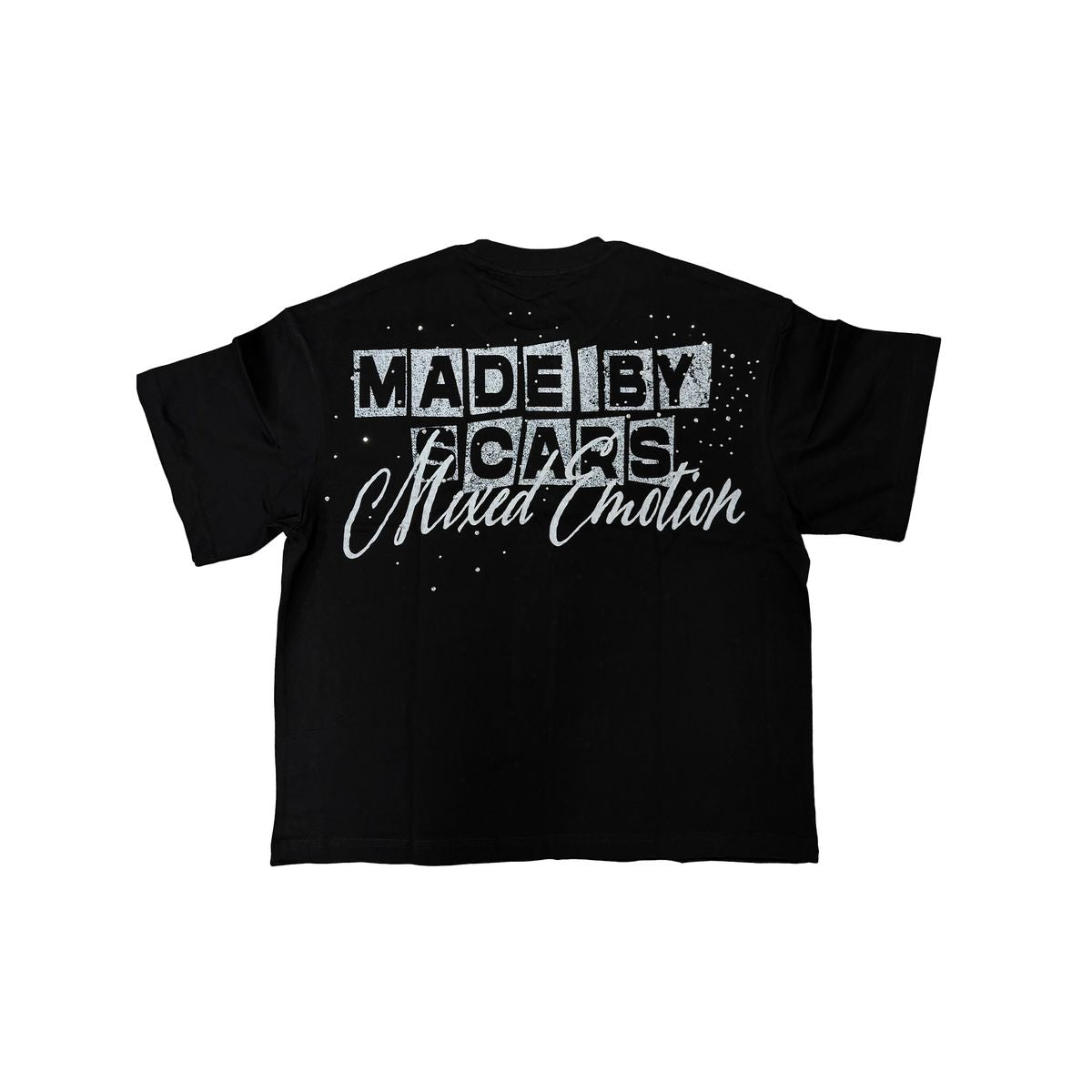 Mixed Emotion Black “scar” Tee