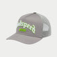 GODSPEED FOREVER TRUCKER  Hat GREY/LIME