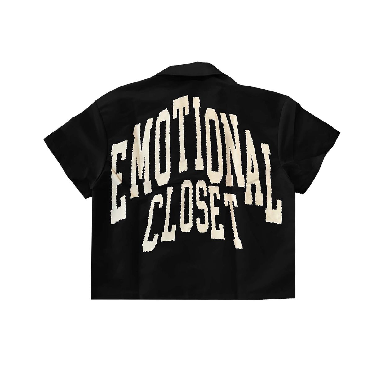 Mixed Emotion Black “Backyard” Nylon Shirt