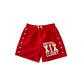 Mixed Emotion  Red “Backyard” Nylon Shirt