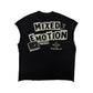 Mixed Emotion Newspaper Sleeveless tee