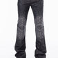 Guapi Obsidian Black Waxed Knight Denim Jeans