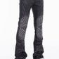 Guapi Obsidian Black Waxed Knight Denim Jeans