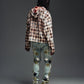 Guapi Olive Green Vintage Stars Denim Jeans